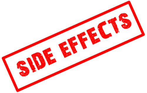 Side effects red stamp